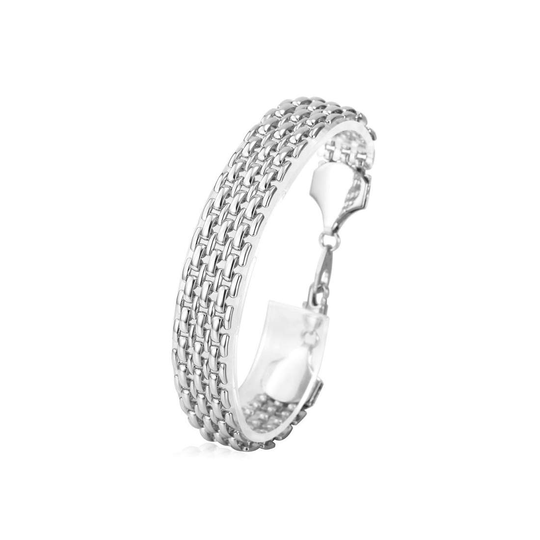 U7 Länkat Armband - Silver