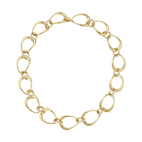 OFFSPRING Halsband Guld Diamant 3.42 CT
