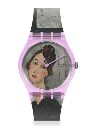 SWATCH Portrait Of Dédie, By Amedeo Modigliani 34mm