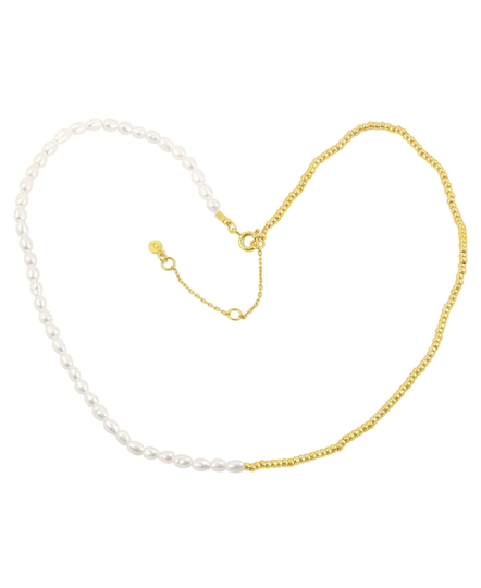 Ella plain halsband (Guld)