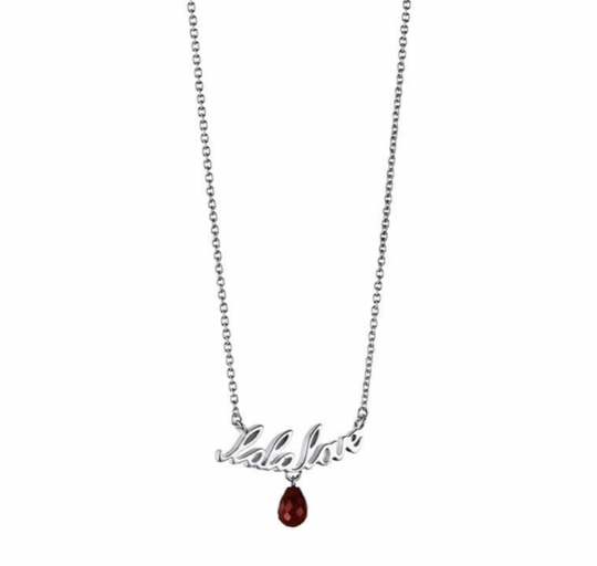 Lala Love Halsband Silver 42-45 cm
