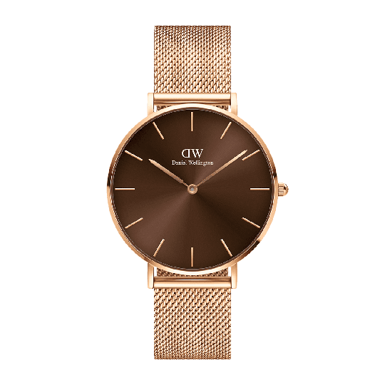 Daniel Wellington DW Klocka Petite Amber 36mm Roséguld