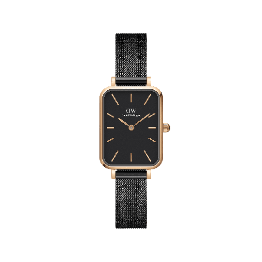 Daniel Wellington DW Klocka Quadro Pressed Ashfield 20x26mm Roséguld