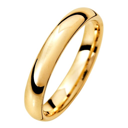 Förlovningsring i 9K guld 3,5mm, 49