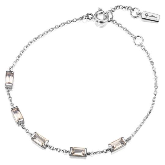 A Chocolate Dream Armband Silver 16-19 cm