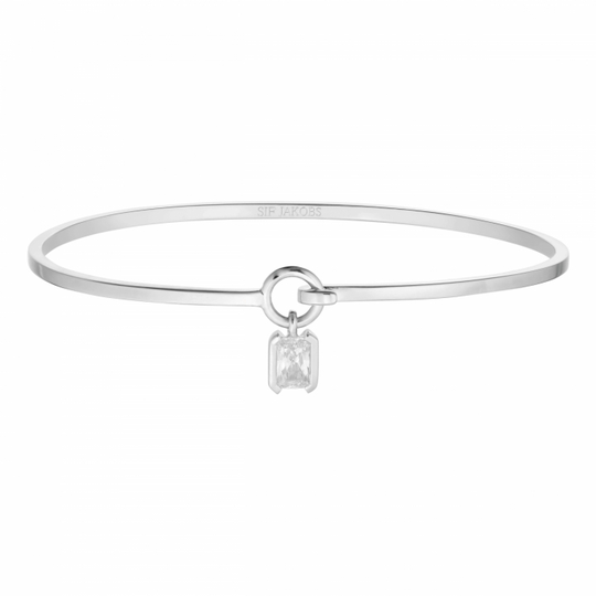 ROCCANOVA BANGLE Vita Zirkoner Silver