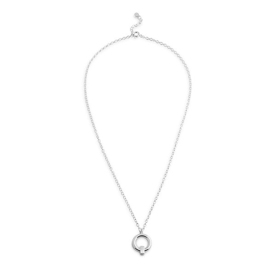 Detail Round Halsband silver 42-45 cm