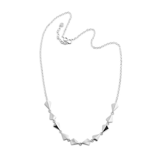 Kite Tenfold Halsband silver 42-45 cm