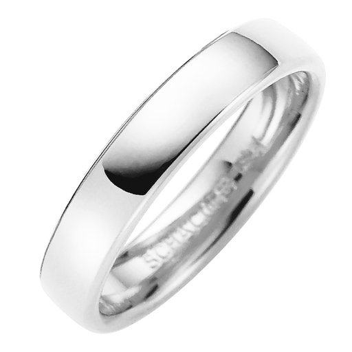 Förlovningsring Palladium 4mm, 76