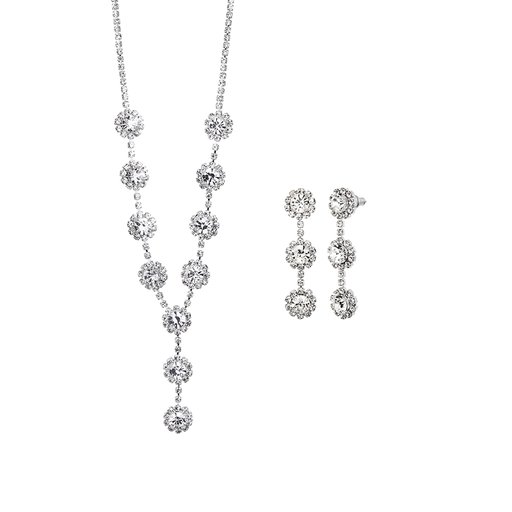 Set halsband och örhängen