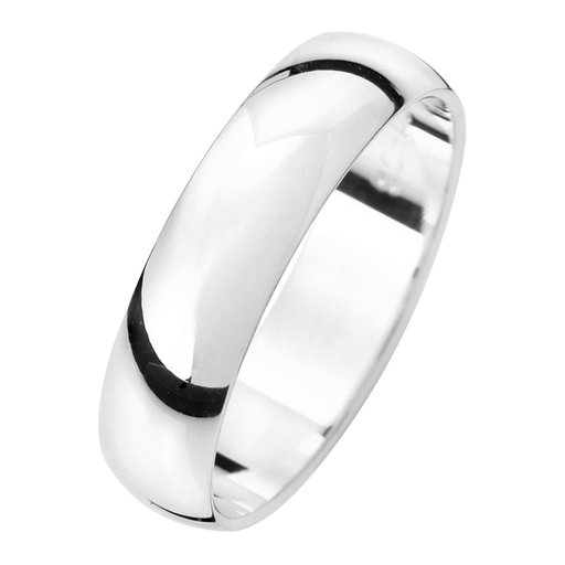 Förlovningsring i äkta silver 5mm, 63