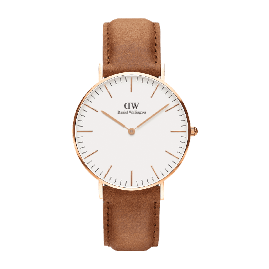 Daniel Wellington DW Klocka Classic Durham 36mm Roséguld