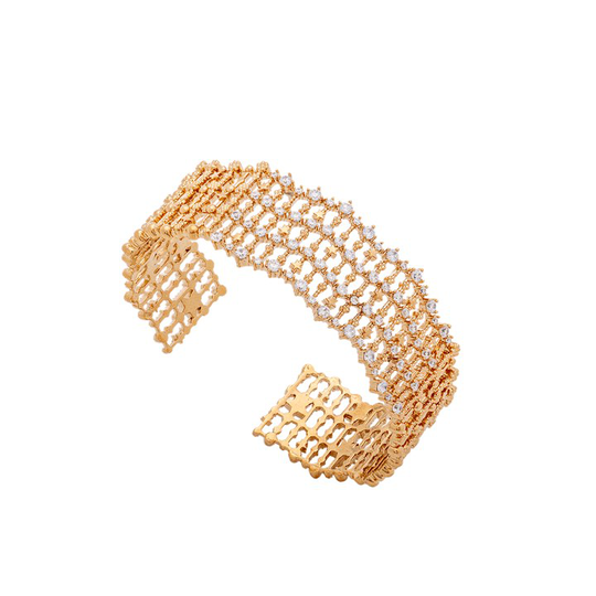 Capella armband - Crystal (guld)
