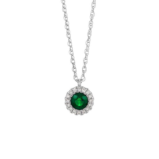 Diamanthalsband i 18K guld