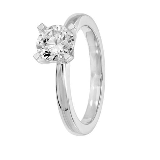 Diamantring i 18K guld, 16.0