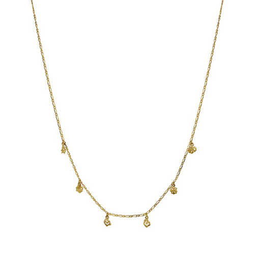 Adina halsband (guld) 42 cm