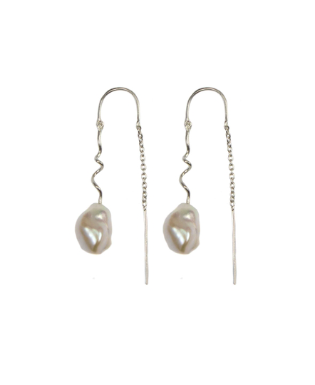 Dione örhänge (Silver)