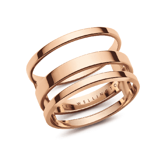 Daniel Wellington DW Elan Triad Ring 16.5MM Roséguld