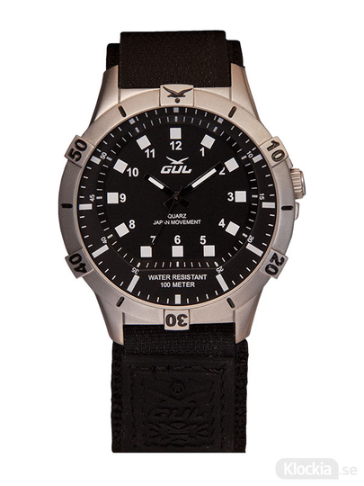 GUL No. One Black Velcro