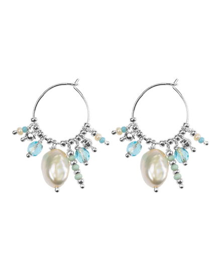 Ocean örhänge (Silver)