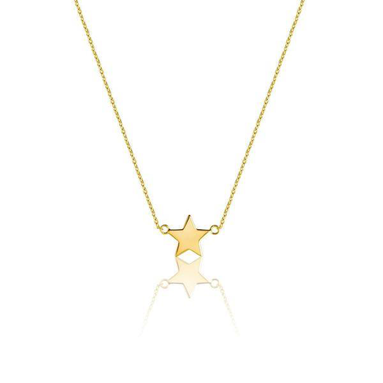 Mini Star Halsband (guld)