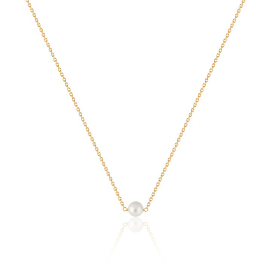 Pearl Halsband (guld) 40-45 cm
