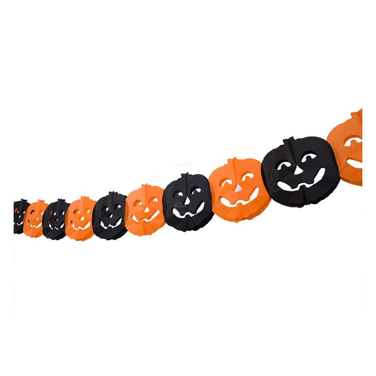 Girlang med Pumpor, Dekoration - Halloween
