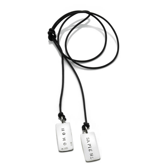 Homo Sapiens Halsband Silver