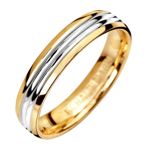 Förlovningsring i 18K guld 4mm, 64