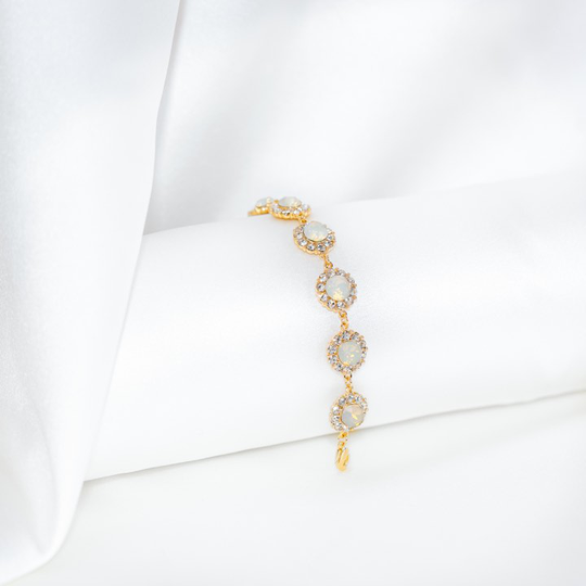 Sofia armbands - Ivory opal