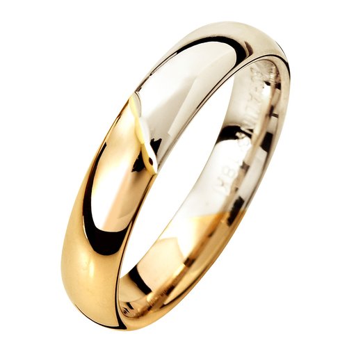 Förlovningsring i 18K guld 4mm, 62