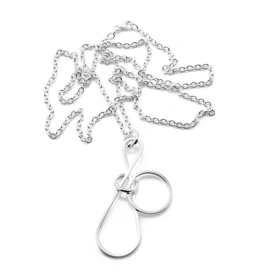 Loopiloop Hängsmycke Silver
