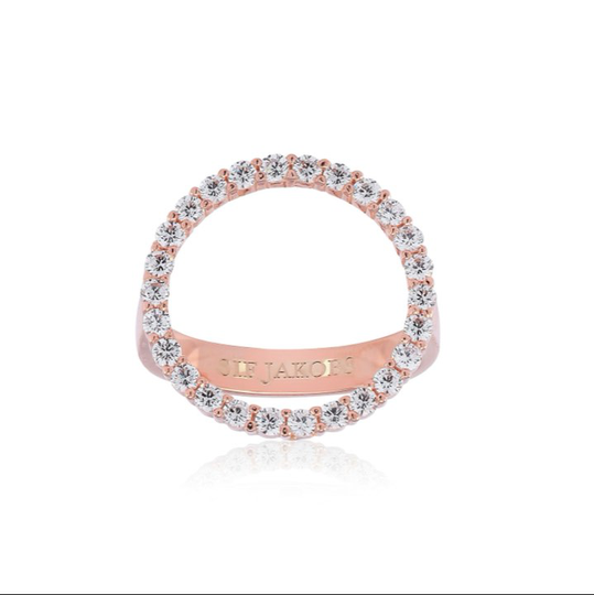 BIELLA GRANDE ring vita Zirkoner (rosé)