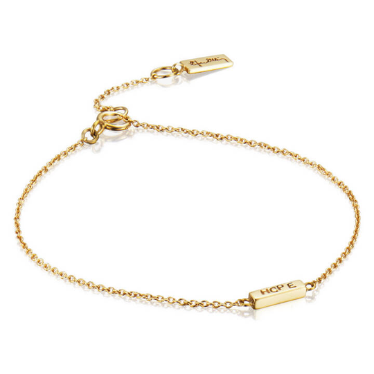 Mini Me Hope Armband Guld 17-19 cm