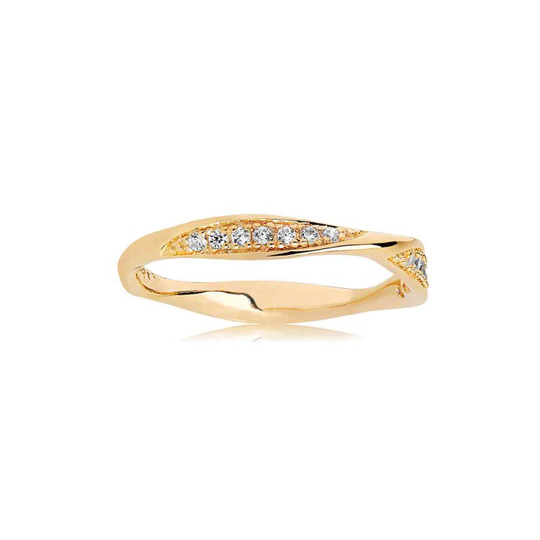 CETARA ring vita Zirkoner (silver)