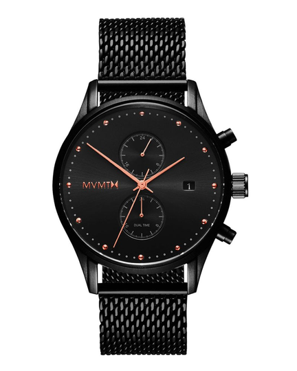 MVMT Voyager Slate Black Rose 42mm