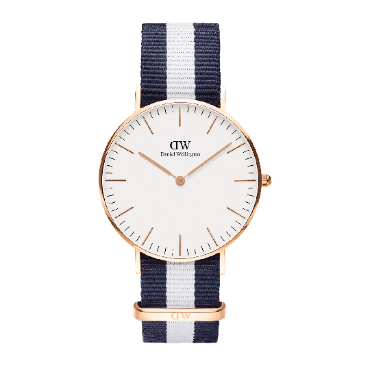 Daniel Wellington DW Klocka Classic Glasgow 36mm Roséguld