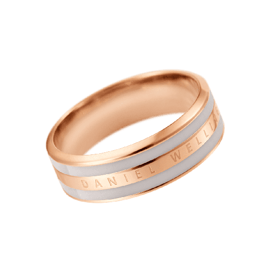 Daniel Wellington DW Emalie Ring Desert Sand 15MM Roséguld