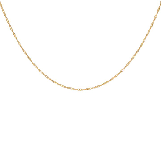 Letters singapore halsband Guld 45-50 cm