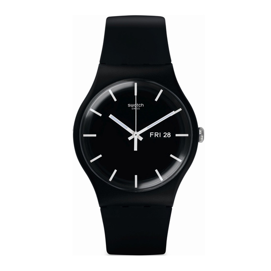 SWATCH Mono Black Again