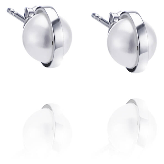 Day Pearl Örhänge Vitguld
