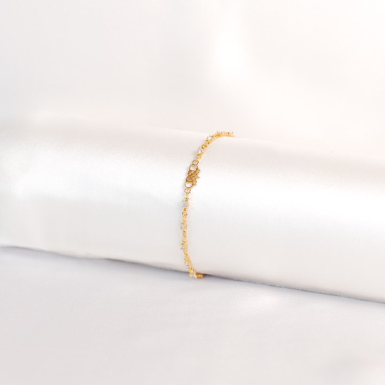 Miss Vera armband - Crystal (Gold)