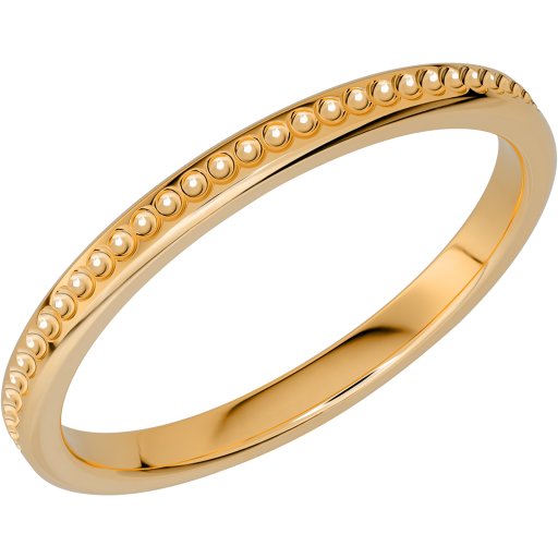 Förlovningsring i 18K guld 2mm, 47