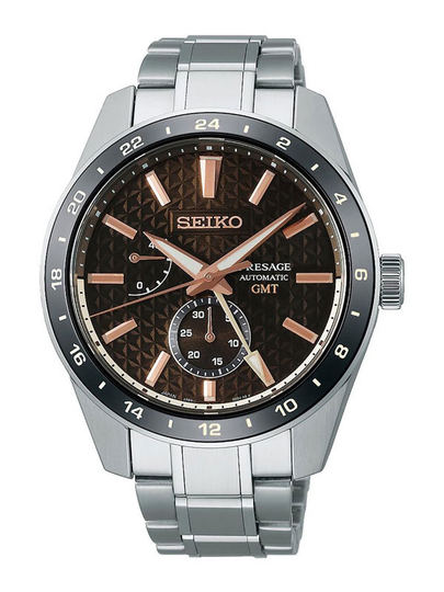 SEIKO Presage Sharp Edged Series Automatic GMT 42.2mm