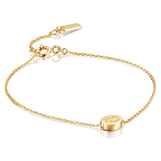 Mini Me Sans Peur Armband Guld 17-19 cm