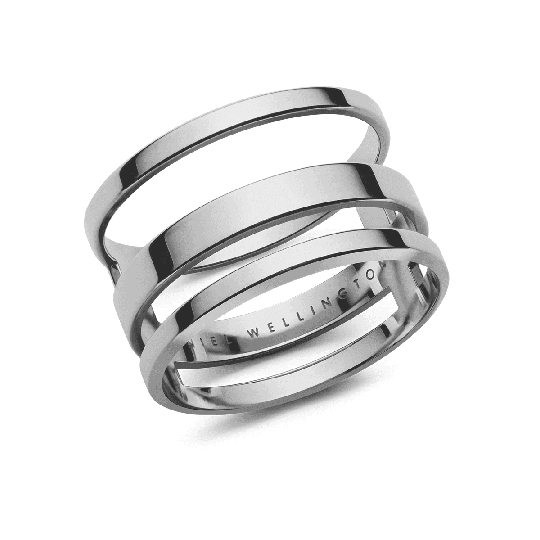 Daniel Wellington DW Elan Triad Ring 17.2MM Silver