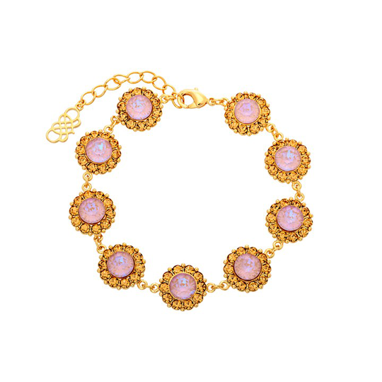 Sofia armband - Autumn rose (guld)