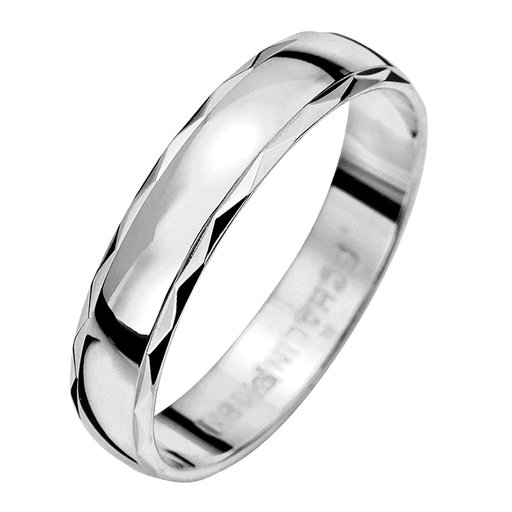 Förlovningsring Palladium 4mm, 71