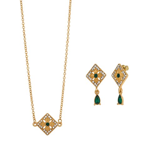 Set. Halsband och Örhängen.