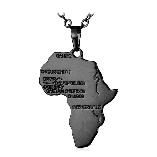 U7 Afrikahalsband - Svart